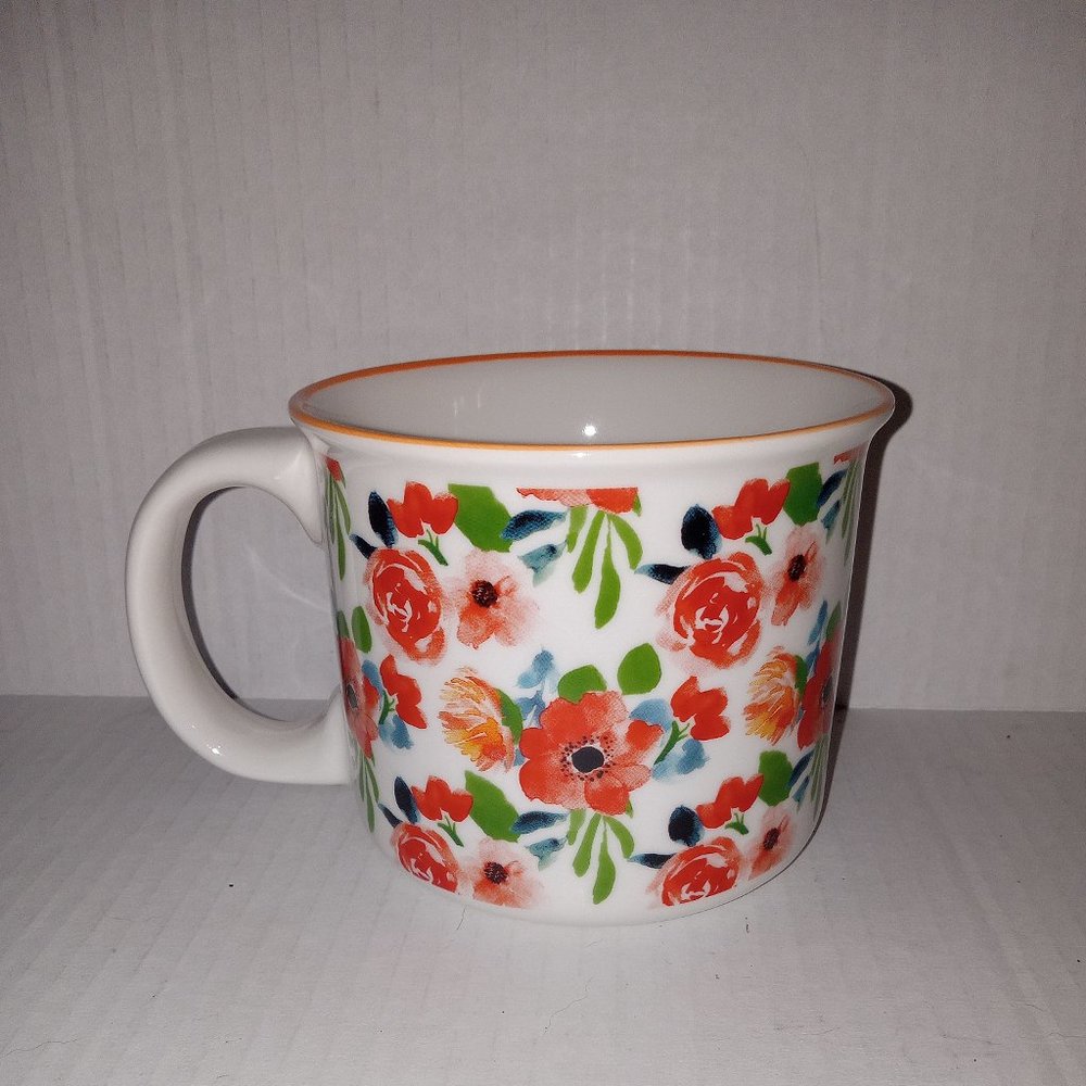 Orly Maison Floral Themed Mug 18 fl. oz NEW
